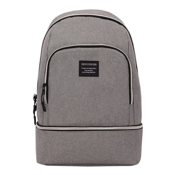 Sac à dos isotherme sur table