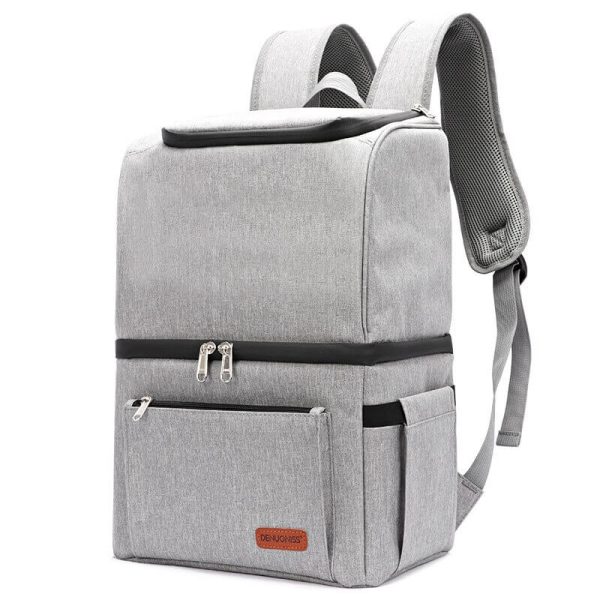 Sac à dos isotherme gris