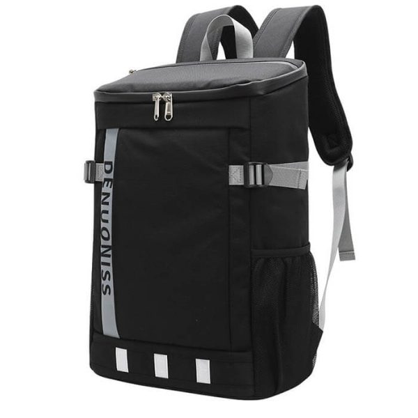 Sac à dos isotherme gris extérieur