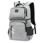 Sac à dos isotherme gris extérieur