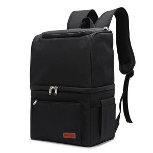 Sac à dos noir glacière
