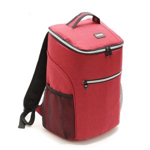 Sac isotherme rouge plein air