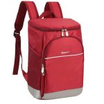 Sac rouge fermé