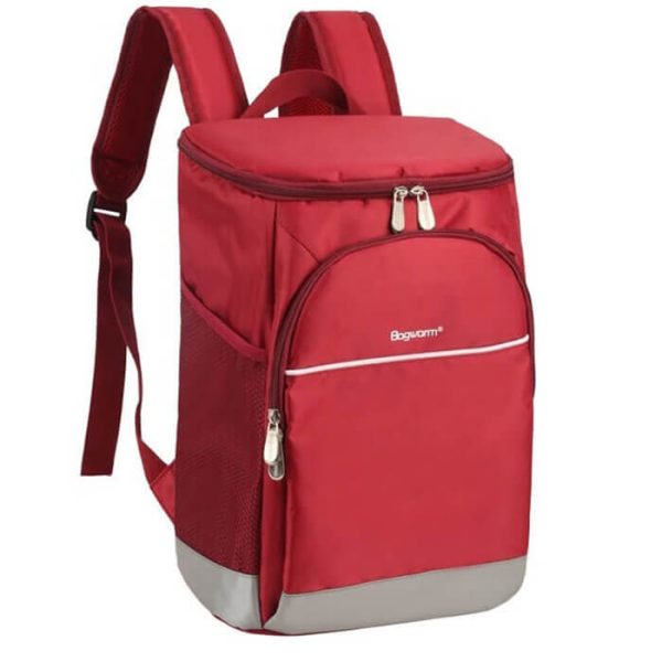 Sac rouge fermé