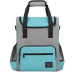 Sac à dos turquoise vue avant