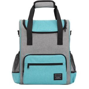 Sac à dos turquoise vue avant