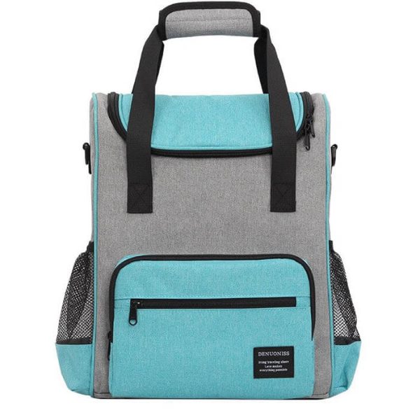 Sac à dos turquoise vue avant