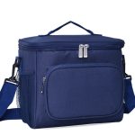 Sac glacière bleu pour pique-nique
