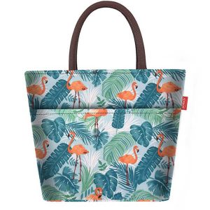 Sac repas flamant rose