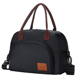 Sac ouvert avec repas
