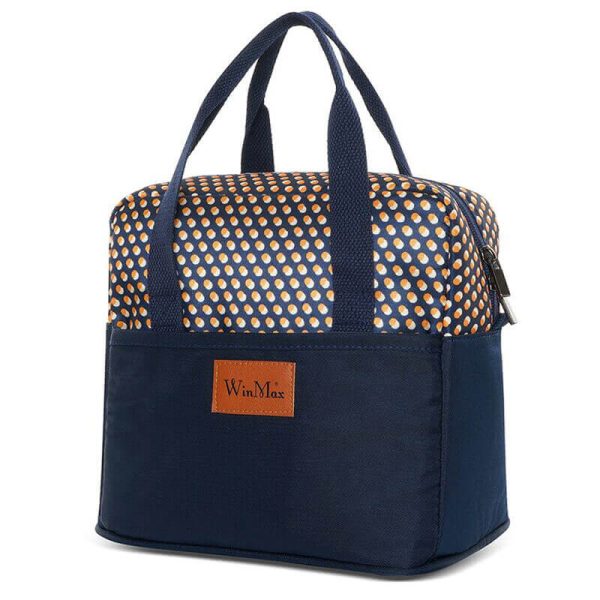 Sac Isotherme à pois jaunes