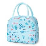 Sac lunch box motif poisson