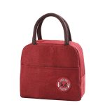 Sac lunch box rouge