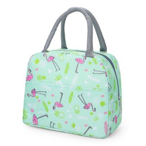 Sac isotherme flamants roses