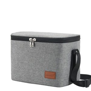 Sac lunch gris isotherme