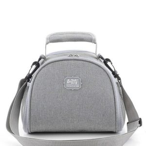 Sac repas Demi-lune gris