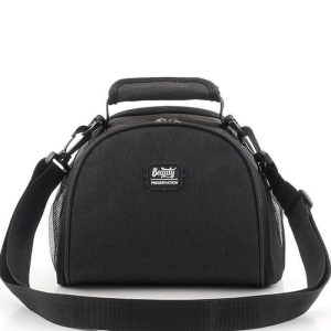 Sac repas noir élégant