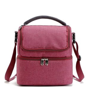 Sac deux étages rouge