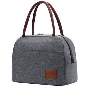 Sac isotherme élégant gris