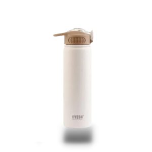 Bouteille élégante en acier