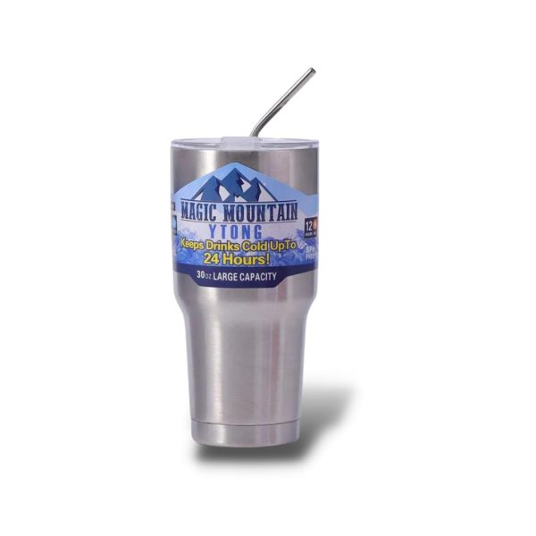 Mug isotherme en acier inoxydable