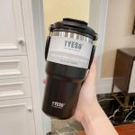 Portable thermos argent