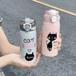 Thermos Chat sur bureau