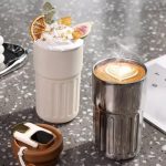 Vue latérale thermos