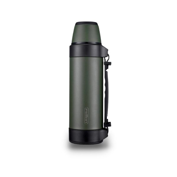 Vue de profil du thermos